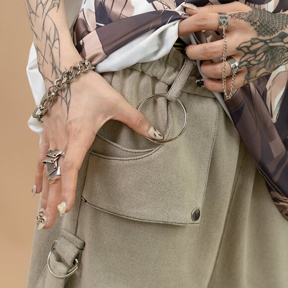 NEW ACDC Rag x Gedraji Cryptid Corpse Beige Cargo Pants - Picture 5 of 9